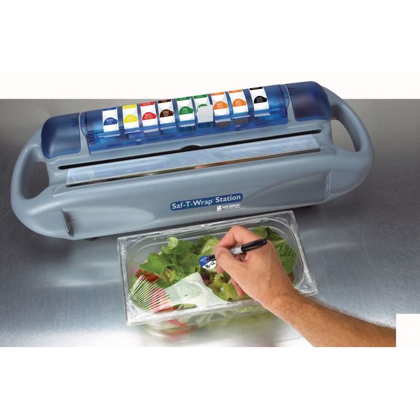 Safety Wrap Station with 1 Slide Cutter