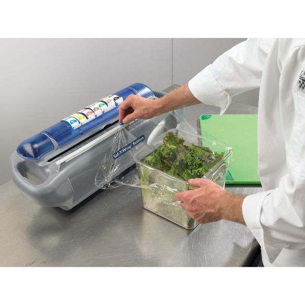 Safety Wrap Station with 1 Slide Cutter