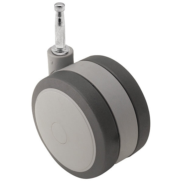 75mm Non-Marking Thermoplastic Elastomer Swivel Caster, No Brake, Loads Up To 165 lb