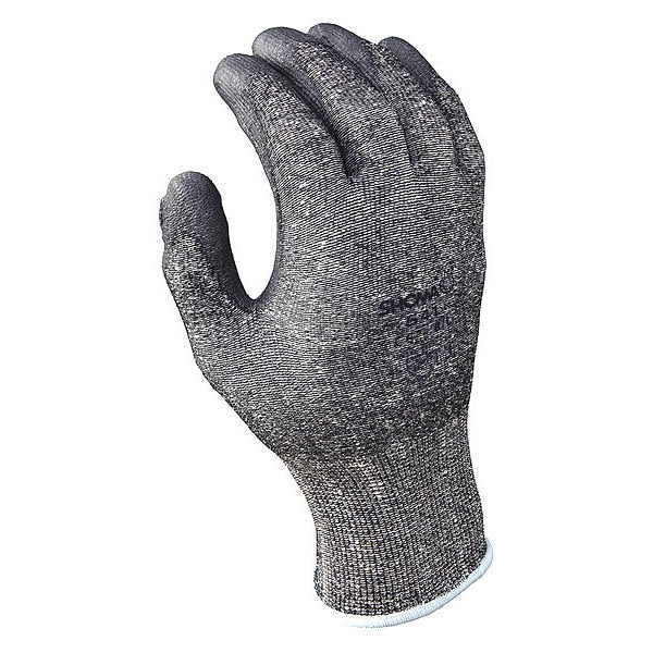 VF, Coated Gloves, Gry, 2XL, 5ULE3, PR