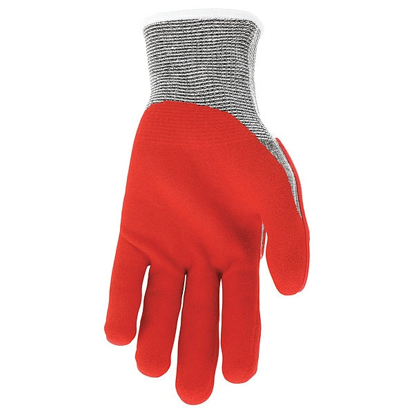 Coated Gloves, L, knit Cuff, PK12