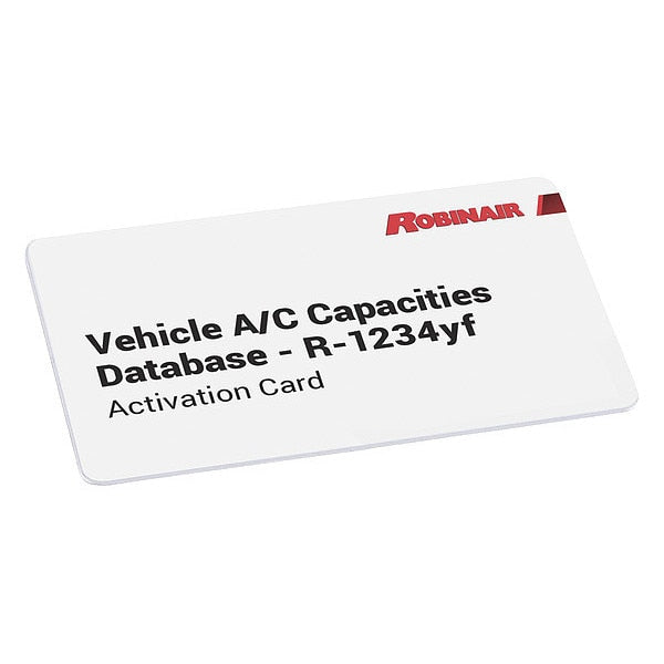 Vehicle Capacities Database Card 2020