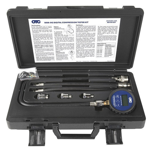 Compression Tester Kit, 8 pcs.