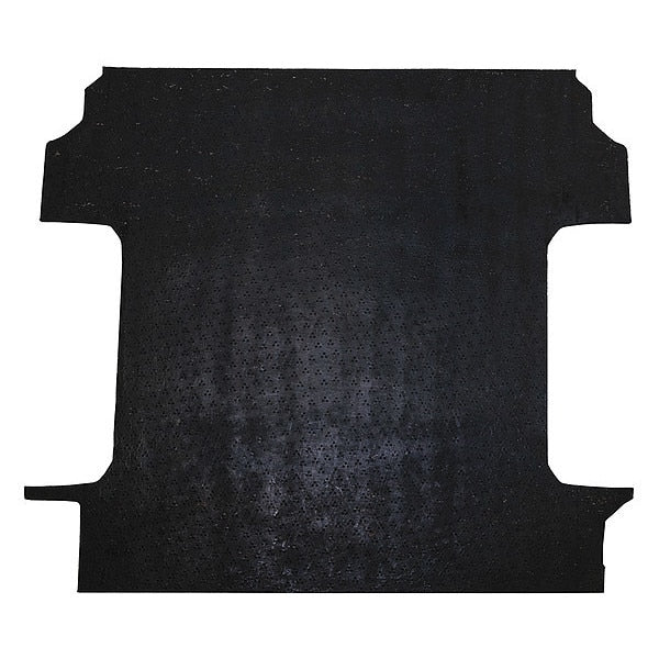 Truck Bed Mat, Black, Unfinished, Rubber