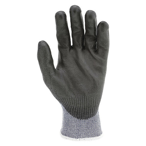 Cut Resistant Gloves, Black/Blue, L