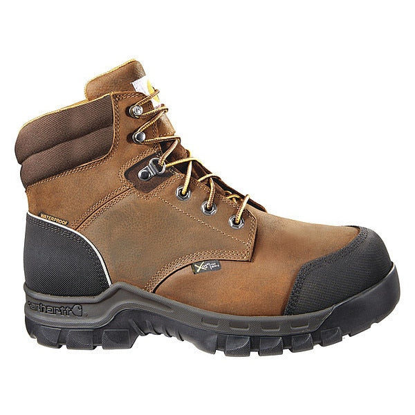 6-Inch Work Boot, W, 8, Brown, PR