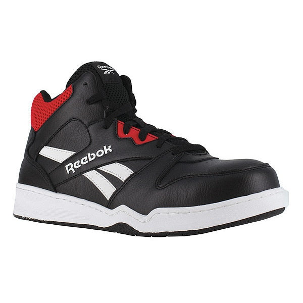 12 Size Men's Athletic High-Top Composite Work Shoe , Black