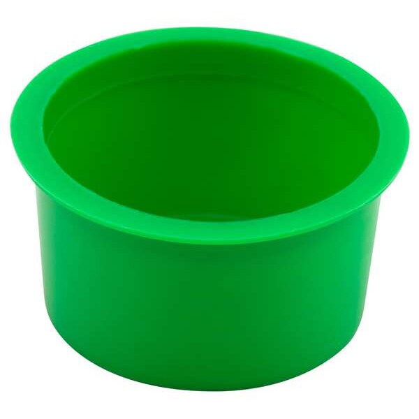 Tapered Cap/Plug, Green, 2500 PK