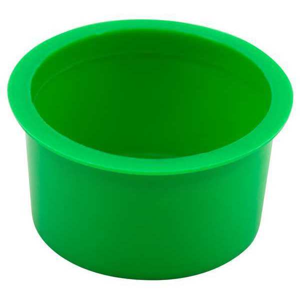 Tapered Cap/Plug, Green, 5000 PK