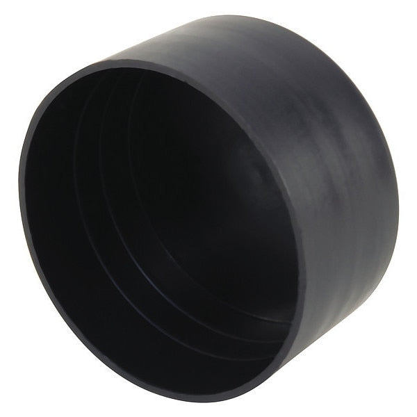 Closed End Thread Protector, Black, Low Density Polyethylene 4 PK