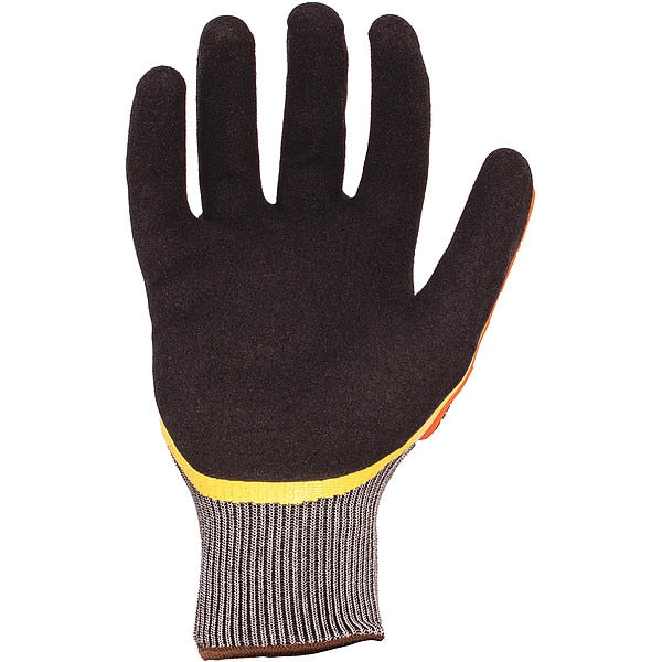Knit Gloves, Full Finger Coverage, L Sz