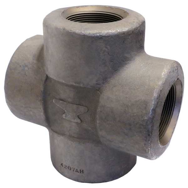 Cross, Forged Steel, 1 in, Class 6000