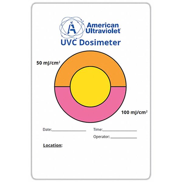 Ultraviolet Measurement Cards, PK10