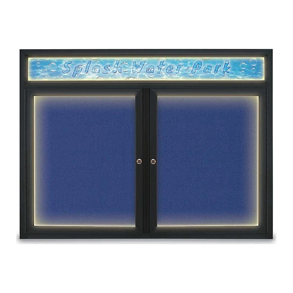Corkboard, Cobalt/Black, 48