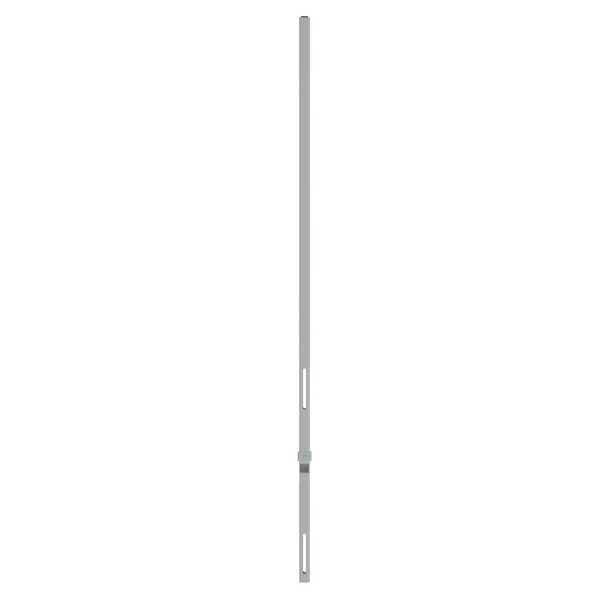 Ladder SRL Anchor, Fixed, 4 ft., Galvanized