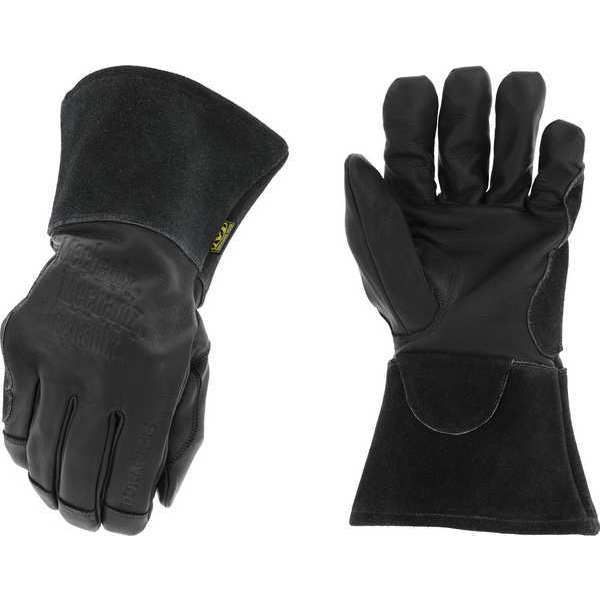 Welding Gloves, Black, 8, PR