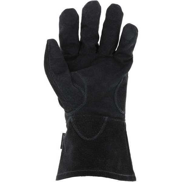 Welding Gloves, Black, 9, PR