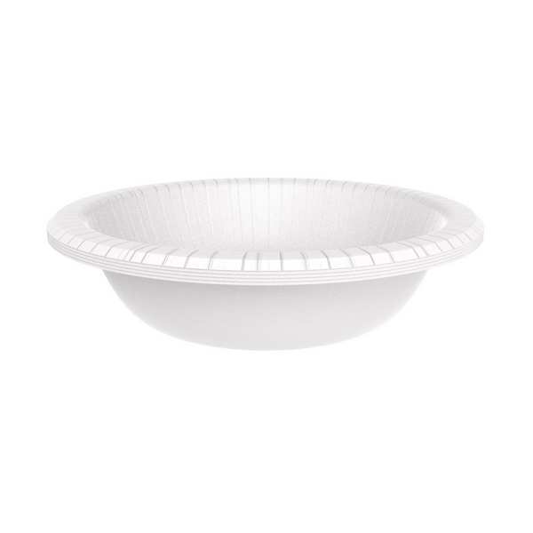 Disposable Bowl, 12 oz, White, PK500