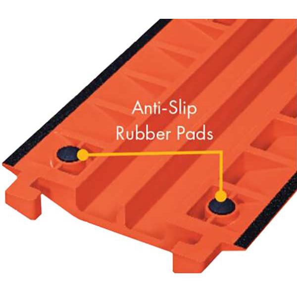 Anti-Slip Rubber Pad, 3/8ft L, 2-3/4
