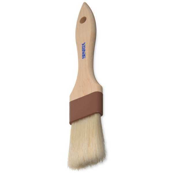 Basting Brush, 8 1/4 in L, Wood Handle