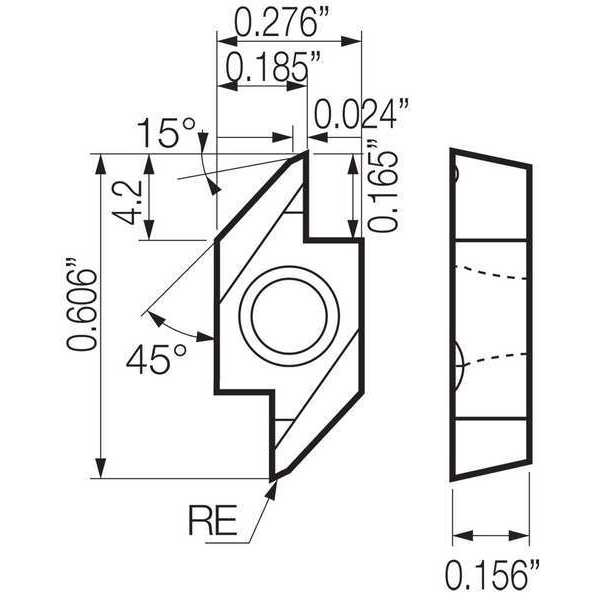 Indexable Turning Insert, PVD Carbide