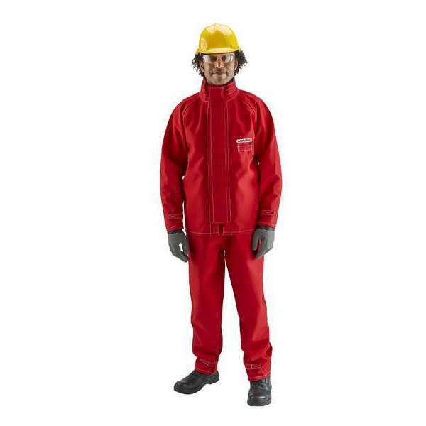 Jacket, Chemical Resistant, Red, 2XL