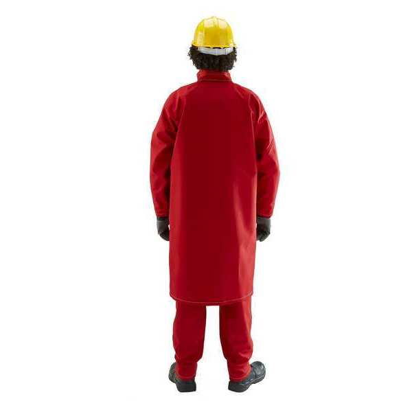 Coat, Chemical Resistant, Red, 2XL