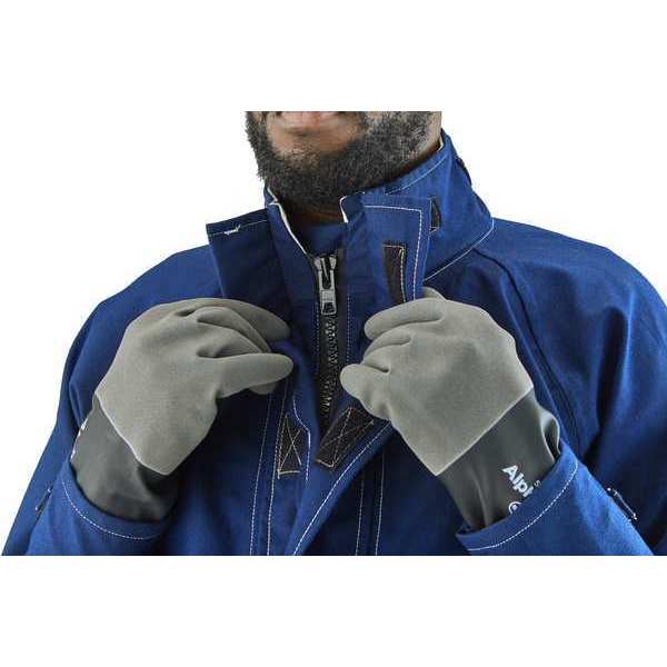 Jacket, Flame Resistant, Blue, Nomex, L