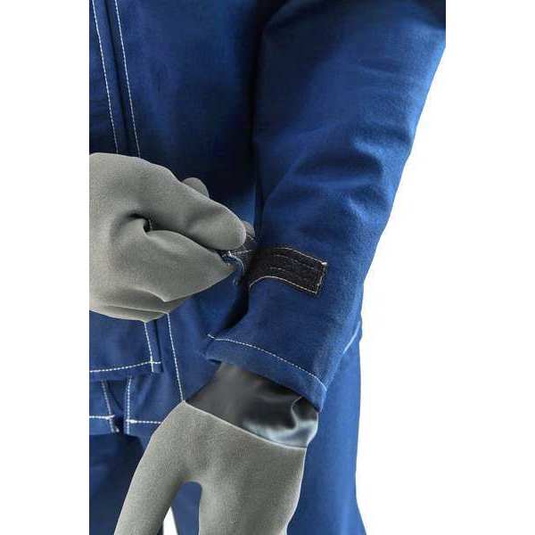 Jacket, Flame Resistant, Blue, Nomex, L
