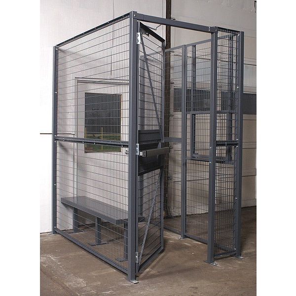 Driver Cage, 3 Sided, 6 ft.x 6 ft.x 8 ft.