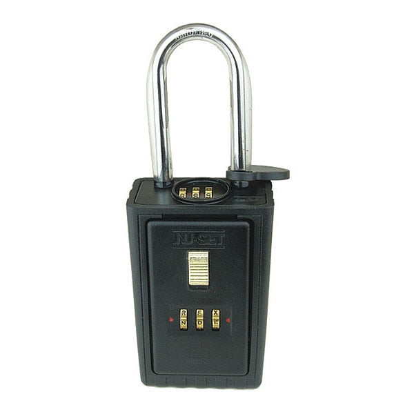 Lock Box, 3-Letter, Hanging Combo Shackle