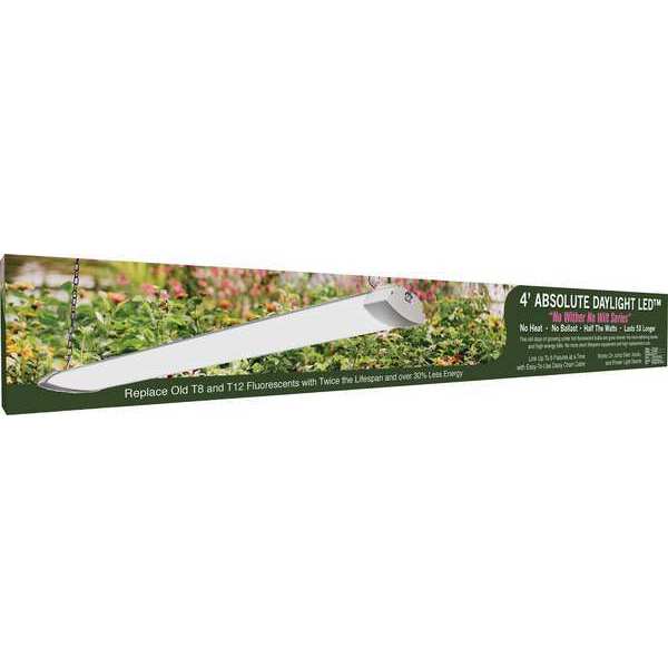 Industrial 4 ft LED Grow Light Hydroponic Full Spectrum Daylight
