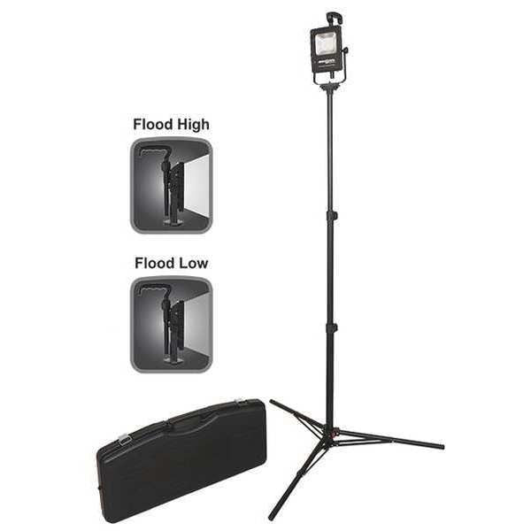 Rechargeable Work Light, LED, w/Stand/Case