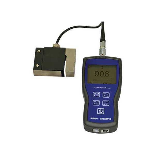 Force Gauge, S-Beam Load Cell, 220 lb.