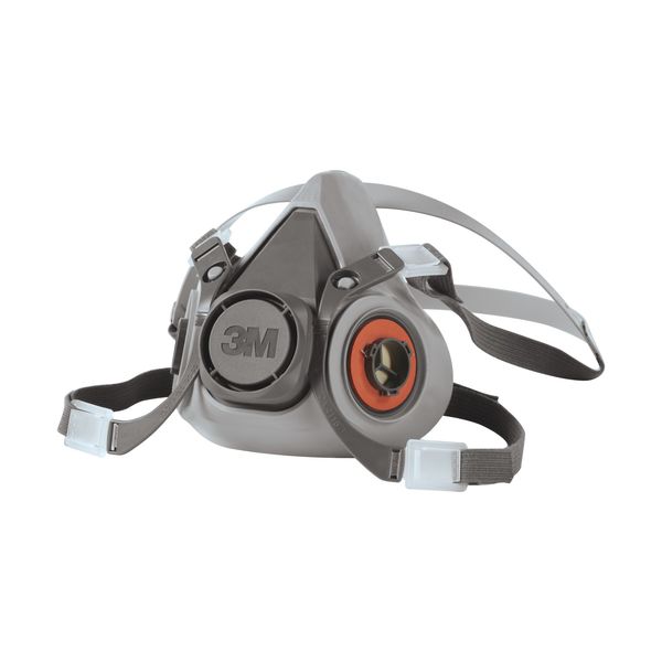 Half Facepiece Reusable Respirator, 6000 Series, Thermoplastic Elastomer, Size Medium