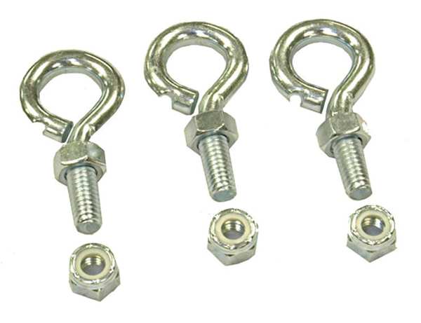 Suspension Bolts, Steel, Zinc Plated