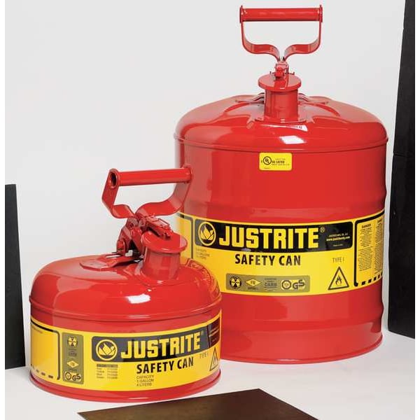 1 gal. Red Steel Type I Safety Can for Flammables