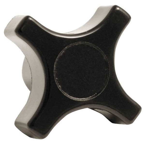Three Prong Clamp Knob, 1/4-20 Thread Size, 0.77