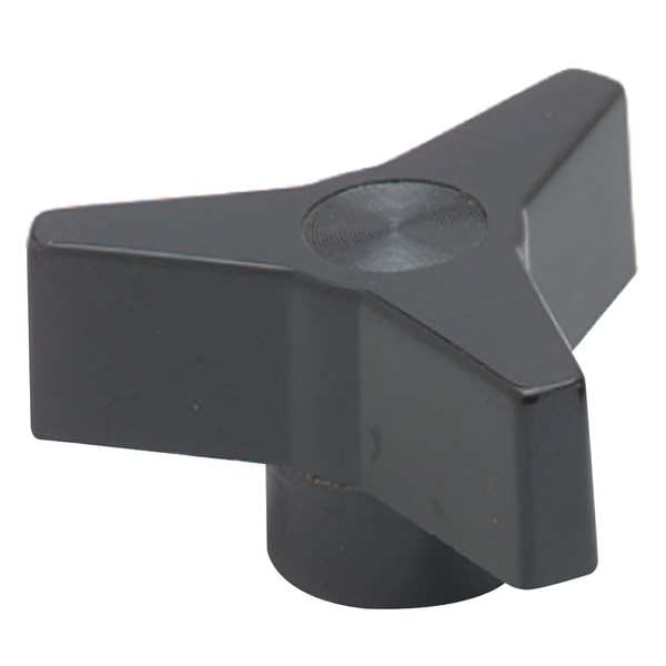 Three Prong Clamp Knob, 5/16-18 Thread Size, 0.75