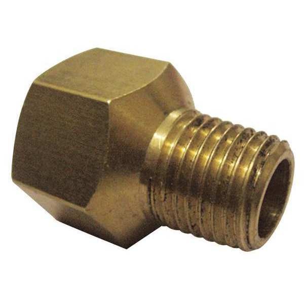Brass Reducing Adapter, FNPT x MNPT, 3/8