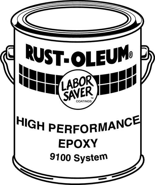 Epoxy Activator and Finish Kit, Safety Blue, Semi-gloss, 1 gal