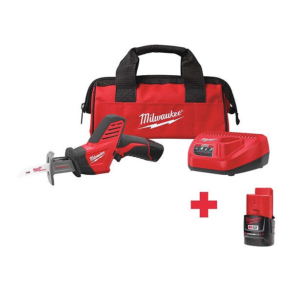 Cordless Reciprocating Saw Kit, 12.0V