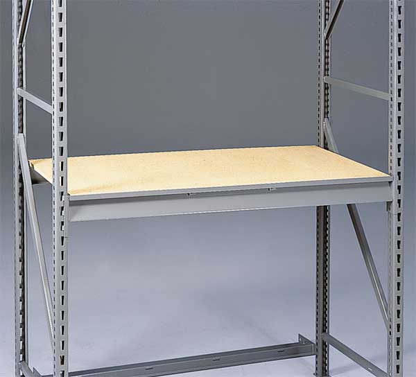 Starter Bulk Storage Rack, 36 in D, 48 in W, 3 Shelves