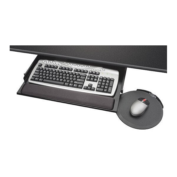Underdesk Keyboard Drawer, Mse Platform-Black