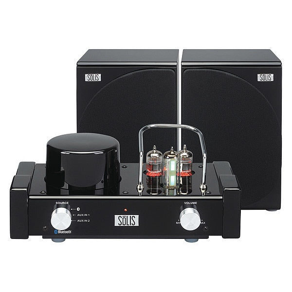 Stereo Bluetooth Vacuum Tube Audio System, 34W RMS