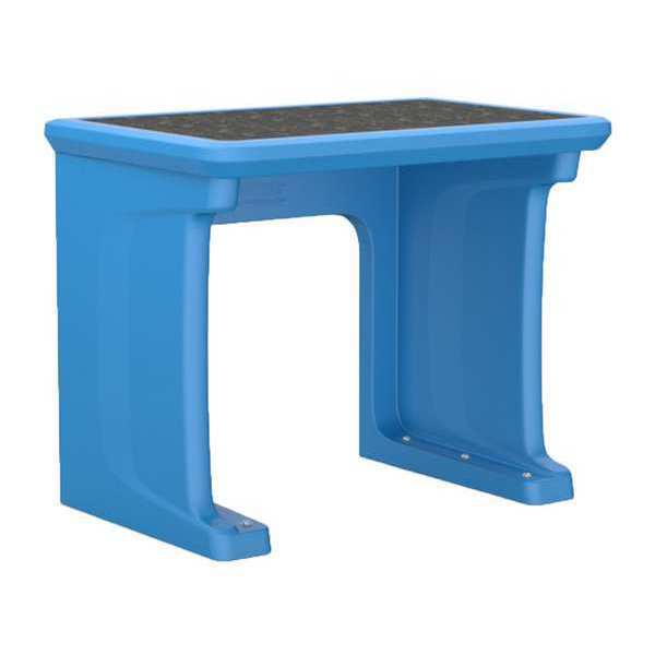 Standing Desk, Laminate Top, Slate Blue