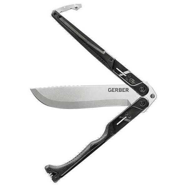 Folding Knife, 15-1/2 in Overall L