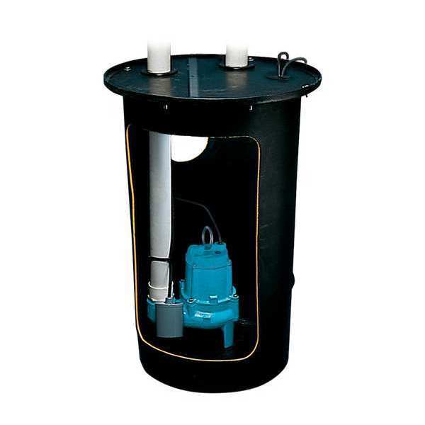Sump Pump Package, 4/10 hp, 115V AC Rated