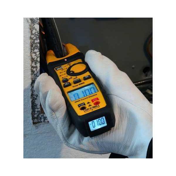 Clamp Meter, Dual Backlit, 200 A A, 0.75 in (19 mm) Jaw Capacity