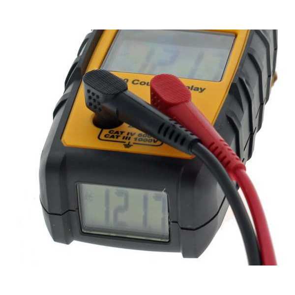 Clamp Meter, Dual Backlit, 600 A A, 1.4 in (36 mm) Jaw Capacity